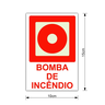Kit 5 Placas Botoeira Bomba de Incêndio - 2
