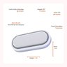 Luminária Arandela Led Parede Externa Premium com Lâmpada:branco - 2
