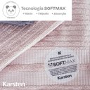 Ver imagem 4 de Jogo de Toalhas 4 Peças Banhão e Rosto 100 Algodão Brisa Karsten