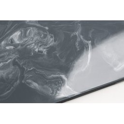 Kit Porcelanato Líquido Metálico Cinza Ferro / Branco Perola AG por M² Resinas ag - 2