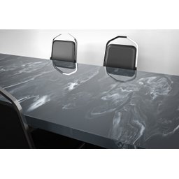 Kit Porcelanato Líquido Metálico Cinza Ferro / Branco Perola AG por M² Resinas ag - 4