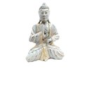 Ver imagem 1 de BUDA BALI AZUL DOURADO 25CM