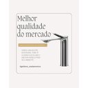 Ver imagem 7 de Torneira de Banheiro Berlim Cromado Baixo Quente e Frio Goldenx