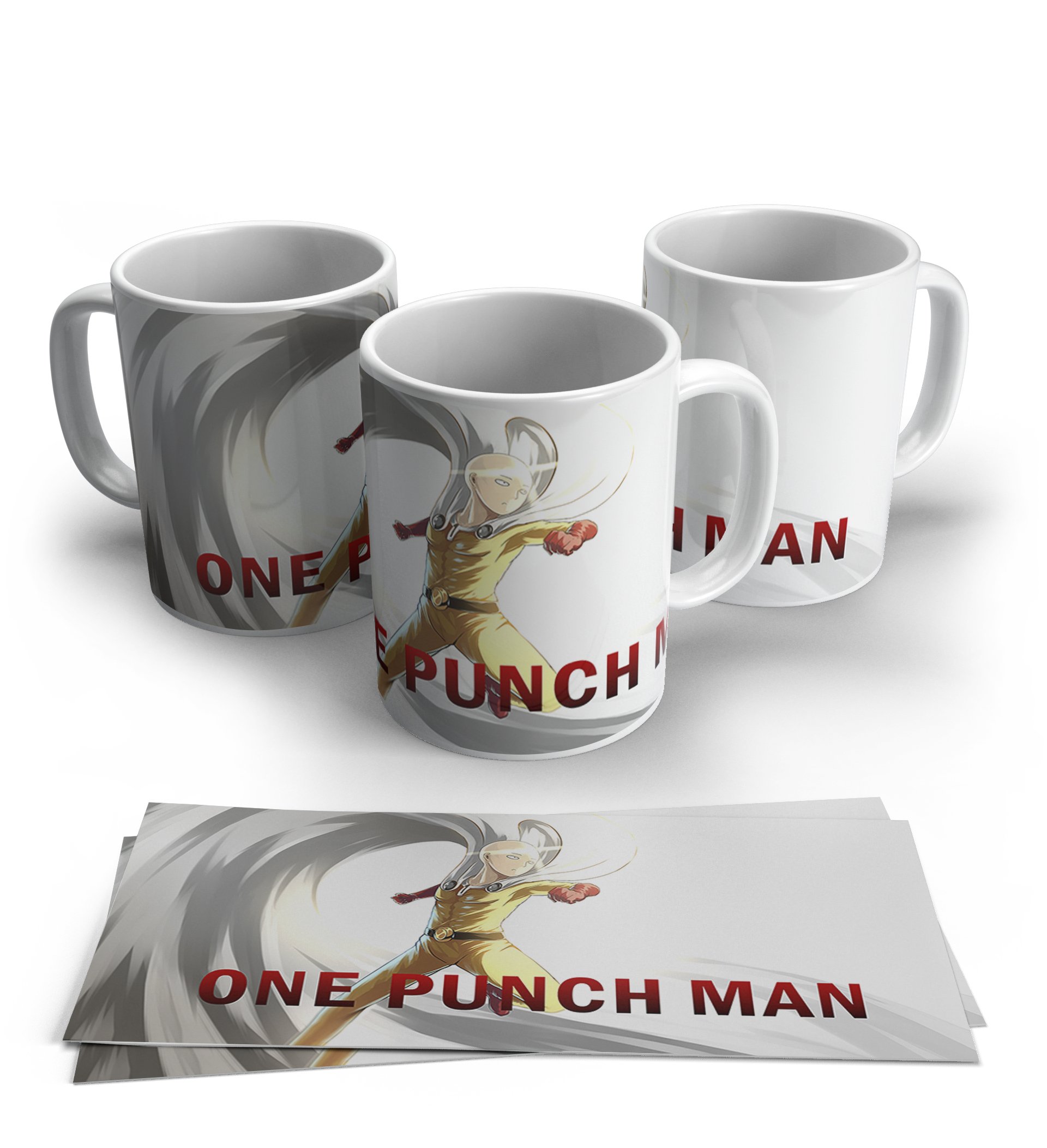 Caneca de Porcelana One Punch Man Modelo 09 - 4