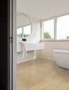 Ver imagem 2 de Piso Vinilico Madeirado Manta Laminado 0,70mm 2X12,5 (25m²) Cor: 215908