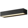 Arandela Modern Preta 20cm Led 15w 3000k Bivolt Ip65 Embu Led - 1