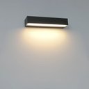 Ver imagem 3 de Arandela Modern Preta 20cm Led 15w 3000k Bivolt Ip65 Embu Led