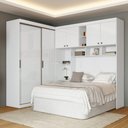 Ver imagem 3 de Guarda Roupa Casal Compacto 6 Portas 7 Nichos 5 Gavetas Paris Santos Andirá