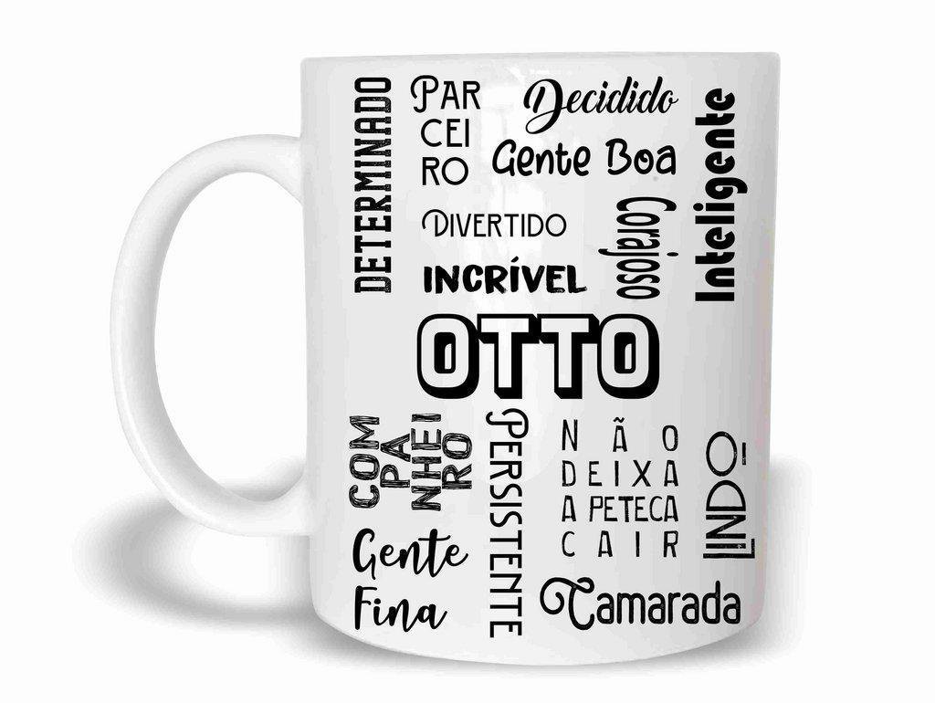 Otto Caneca Com Nome Polímero 325Ml - 1