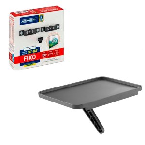 Suporte Fixo Colocar Tv Tcl na Parede 32 Pol + Suporte Combo