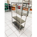 Ver imagem 3 de Estante Aço Inox 170x40x93 com 4 Prateleiras Reforçada