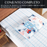 Jogo Lençol Infantil Solteiro Bouti 2 Peças 200 Fios Estampado Toque Seda:bombeiro - 6