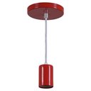 Ver imagem 1 de Pendente Copinho Luminária Lustre Vermelho