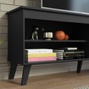 Ver mais imagens de Rack para Tv até 65 Polegadas com Pés Preto Turim Madesa