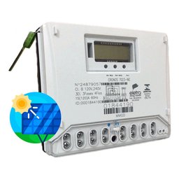 Medidor de Energia Elétrica Eletra Trifásico - Bidirecional - 1