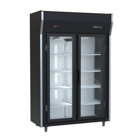 Balcão Auto Serviço Frios e Laticínios 2 Portas Preto Vrev20 220v - Venâncio