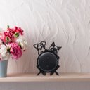 Ver imagem 2 de Suporte de Alexa Echo Dot 3 "schnauzer e Gato"