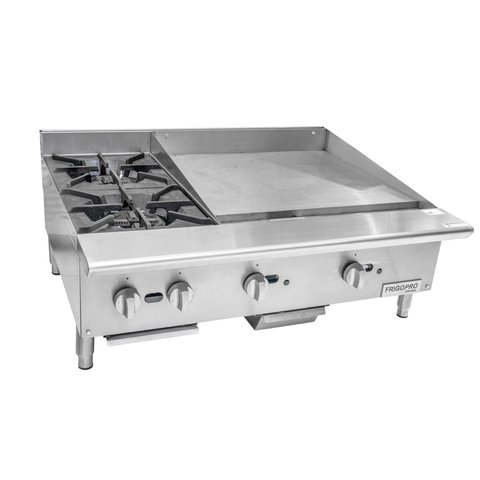 Fogão 2 Bocas e Chapa de 60 Cm Conjugada Cpc12h24g Frigopro Cooking