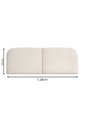 Ver imagem 3 de Painel Cabeceira de Cama Box Luna Casal Viúvo 128X Veludo:Veludo Bege