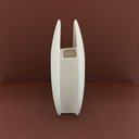 Ver imagem 5 de Vaso Decorativo Enfeite Casa Cerâmica 20x18x18cm Branco