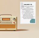 Ver imagem 1 de Quadro Decorativo Salmo 10 24x18cm - com Vidro:moldura Preta