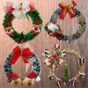 Ver imagem 5 de Guirlanda Natalina Decoração de Porta Noel Rena Urso de 35cm C