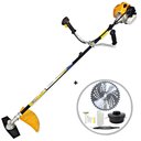 Ver imagem 1 de Roçadeira Vulcan VR330H 2T 33CC 1,3CV Forte e Econômica com Lâmina Facão + Disco de 40 Dentes