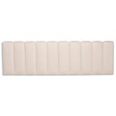 Ver imagem 4 de Cabeceira King Kit 10 Placas Modelo Arredondada - Suede Creme / Off White