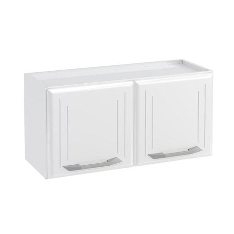 Armário de Geladeira p/ Cozinha Topázio c/ 2 Portas Branco - Telasul
