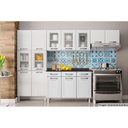 Ver imagem 5 de Armário de Geladeira p/ Cozinha Topázio c/ 2 Portas Branco - Telasul