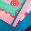 Ver imagem 4 de Caderno Smart Colegial Hello Capa com Aroma de Morango C/fls Tira e Põe Dac 4482