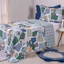 Ver imagem 1 de Kit Cobre Leito Solteiro + Porta Travesseiro Infantil Dupla Face Extra Macio