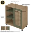 Ver mais imagens de Buffet 1 Porta Charlotte Verde Menta 80cm
