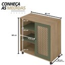 Ver imagem 3 de Buffet 1 Porta Charlotte 80cm