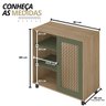 Buffet 1 Porta Charlotte 80cm - 2