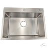 Cuba Gourmet Retangular com Acessórios em Aço Inox Escovado 60x45x22cm - 4