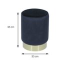 Ver imagem 3 de Puff para Sala de Estar Velvet