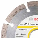 Ver imagem 2 de Disco Diamantado Segmentado Eco 115mm - 2608615027-000 - BOSCH