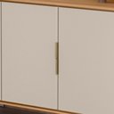 Ver imagem 7 de Aparador Buffet para Sala de Jantar 4 Portas 160cm Dante L05 Jequitibá Off White Fosco - Lyam Decor