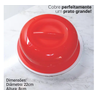 Tupperware Tampa para Micro Ondas Vermelho Tupperware Tampa para Micro Ondas Vermelho - 2