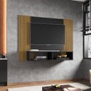 Ver imagem 5 de Painel para TV até 42 Polegadas 120CMX90CM 2 Nichos Navi Preto
