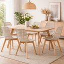 Ver imagem 1 de Cadeira para Sala de Jantar Agnes Móveis