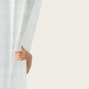 Ver imagem 2 de Cortina Sala e Quarto Tecido Rustico 2,00x1,80m Branco