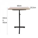 Ver imagem 3 de Mesa Lateral 60cm Devan Branco
