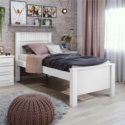 Cama Solteiro Athenas Plus Móveis Lopas