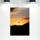 Ver imagem 1 de Quadro Decorativo Tela Canvas Religiosos Ref:qbre6 Lojall 90 X 60 Cm Borda Infinita