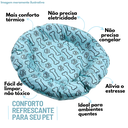 Ver imagem 2 de Cama Pet Gelada Redonda Premium - Pequena