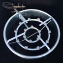 Ver imagem 2 de Fogareiro a Gás para Camping 16 Caulins Proteção Corta Vento