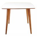 Ver imagem 5 de Mesa de Madeira Quadrada Especial de 90cm na Cor Branca