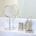 Ver imagem 2 de Espelho de Aumento Dupla Face Pedestal